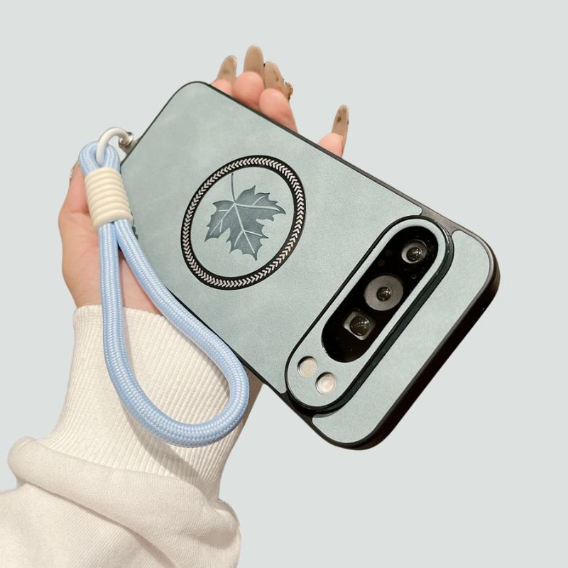 Leather Magnetic Google Pixel Wireless Charging Case