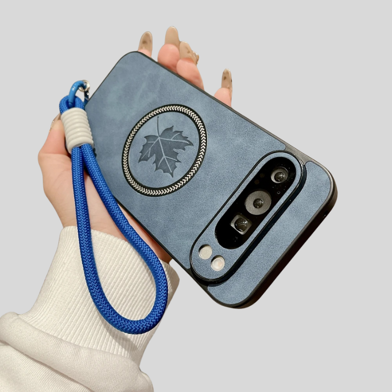 Leather Magnetic Google Pixel Wireless Charging Case