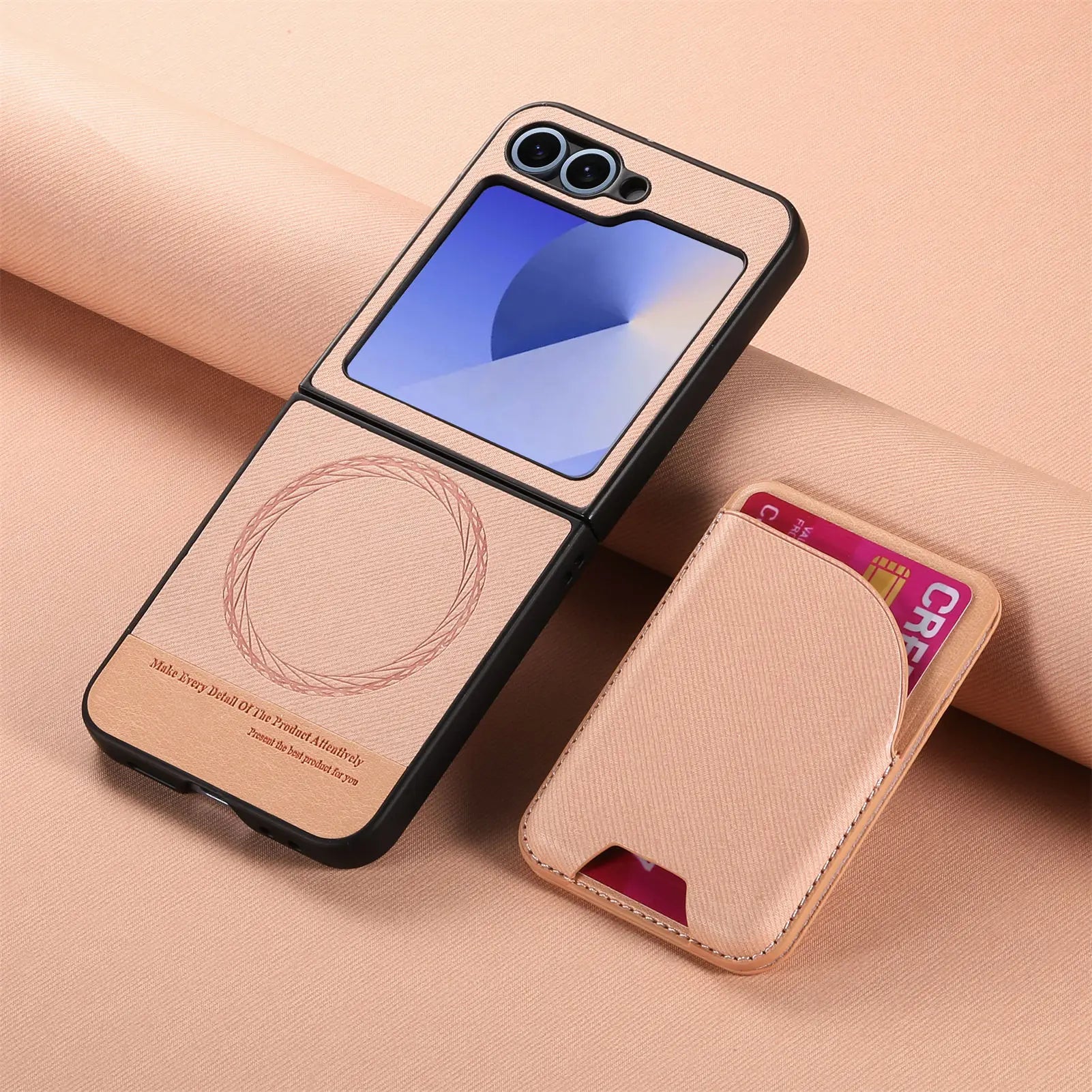 Detachable Leather Samsung Galaxy Z Flip 7/FE/6/5 Wallet Case