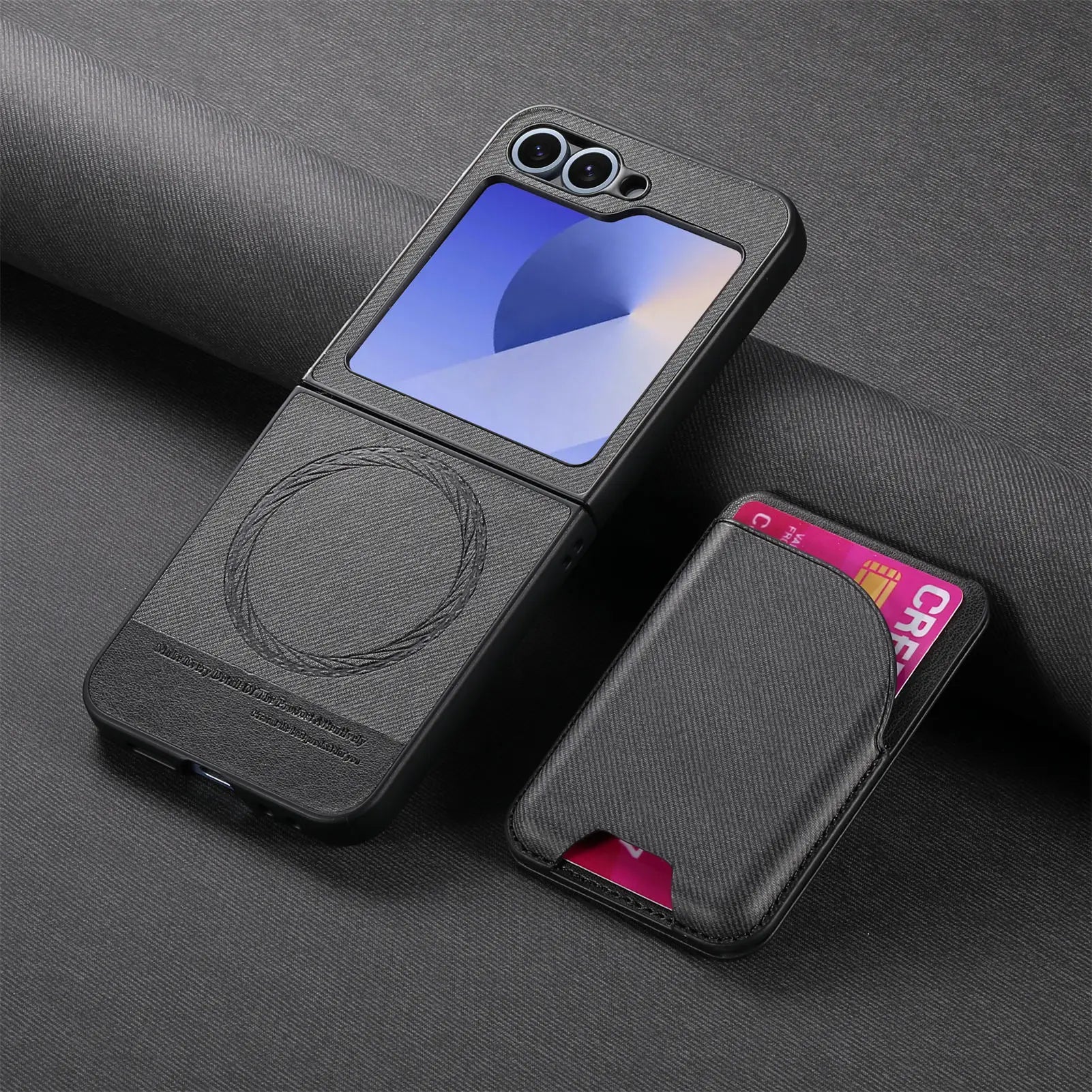 Detachable Leather Samsung Galaxy Z Flip 7/FE/6/5 Wallet Case
