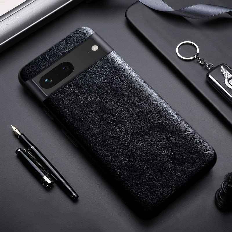 Leather Shockproof Google Pixel Case