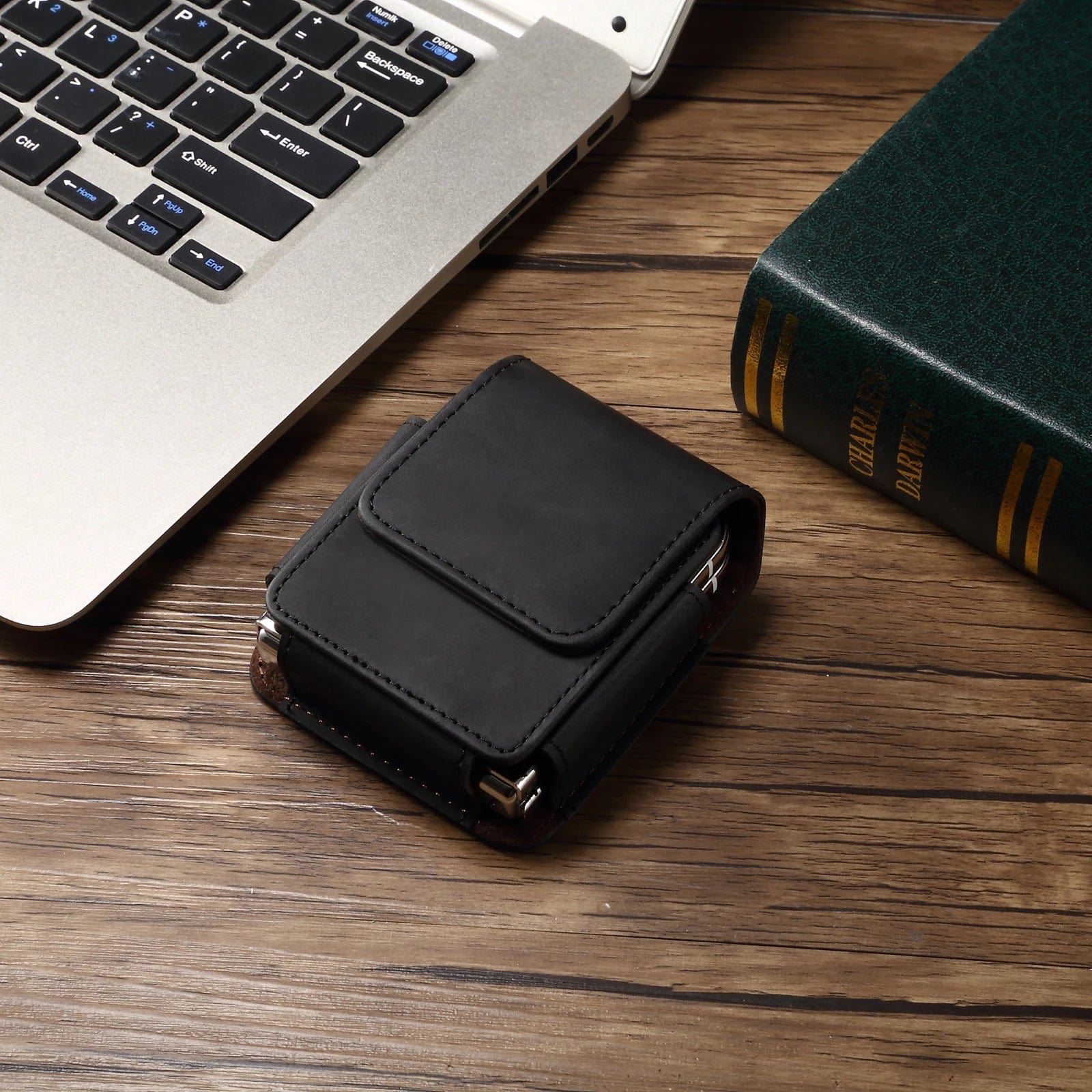 Leather Samsung Z Flip Belt Phone Holster Case - Styleeo