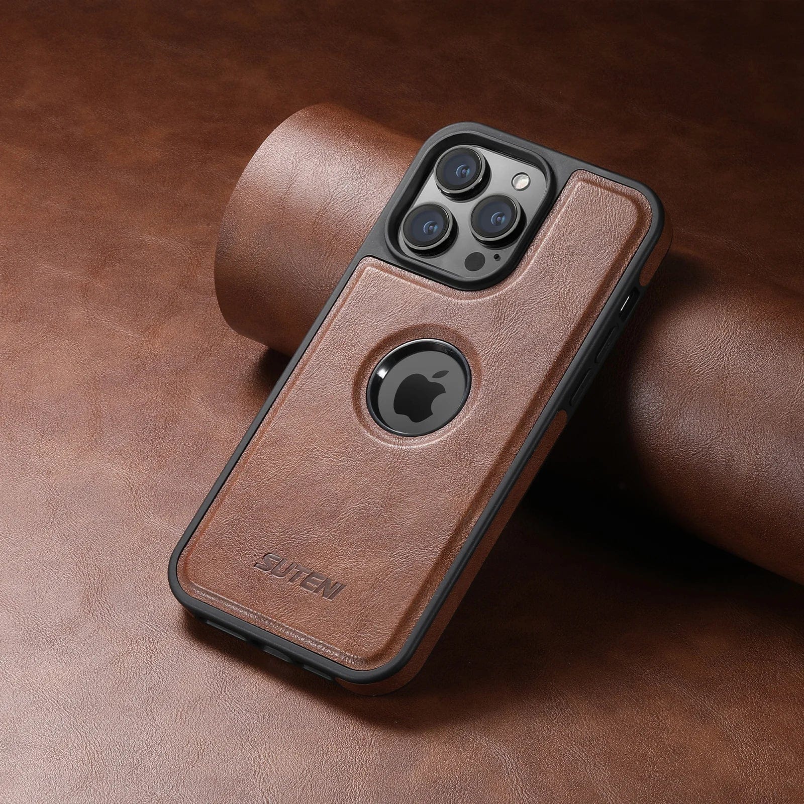 Magnetic MagSafe iPhone Leather Wireless Charging Case - Styleeo