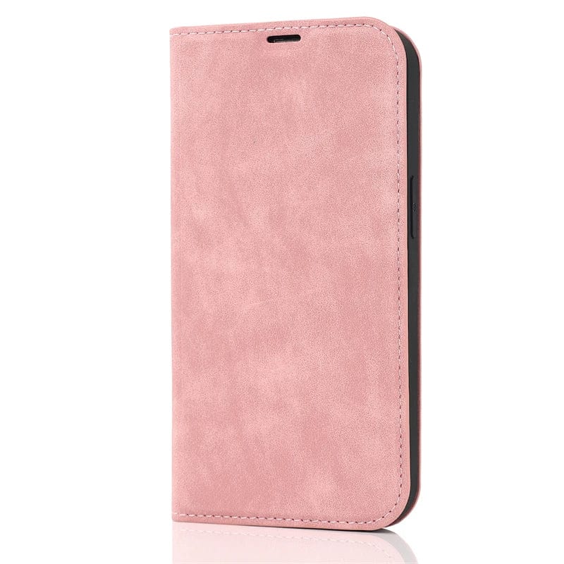 RFID Leather Flip Cover Magnetic iPhone MagSafe Wallet Case