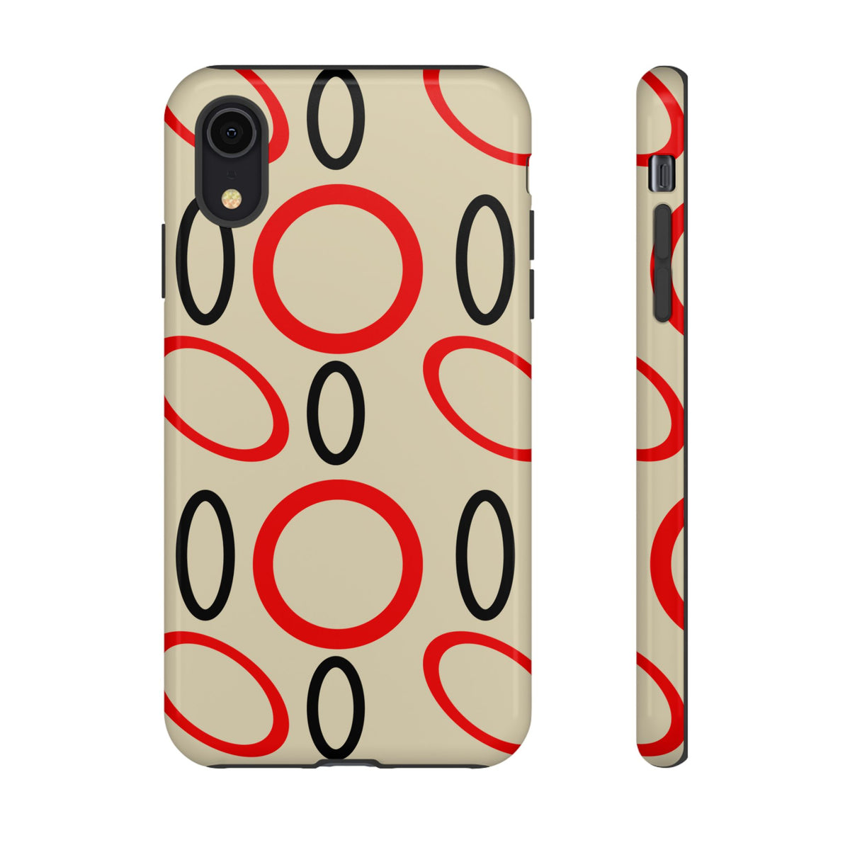 Custom Circle Print iPhone Case