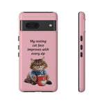 Custom Cat Print Google Pixel Dual Layer Protective Case