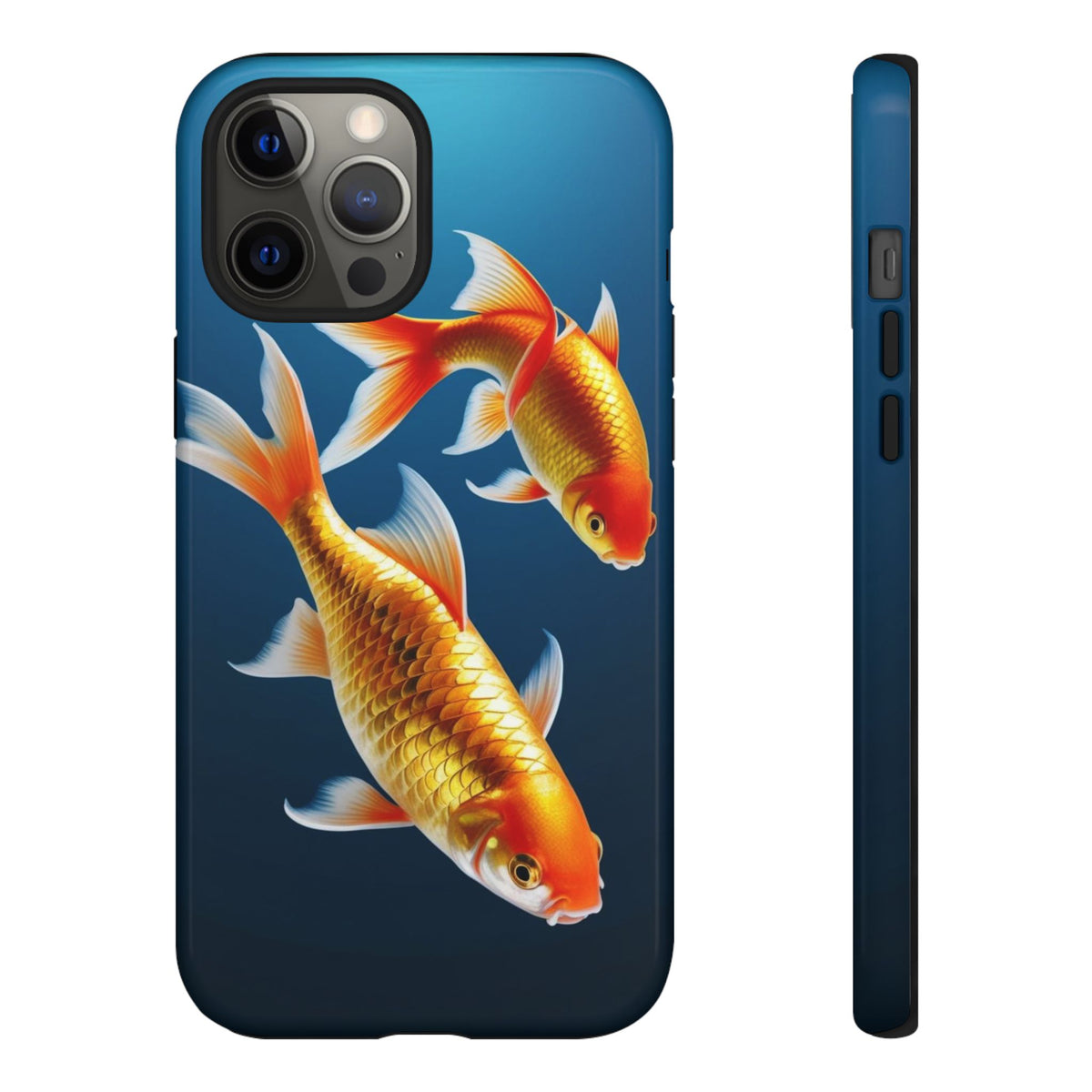 Custom Printed Gold Fish iPhone Case