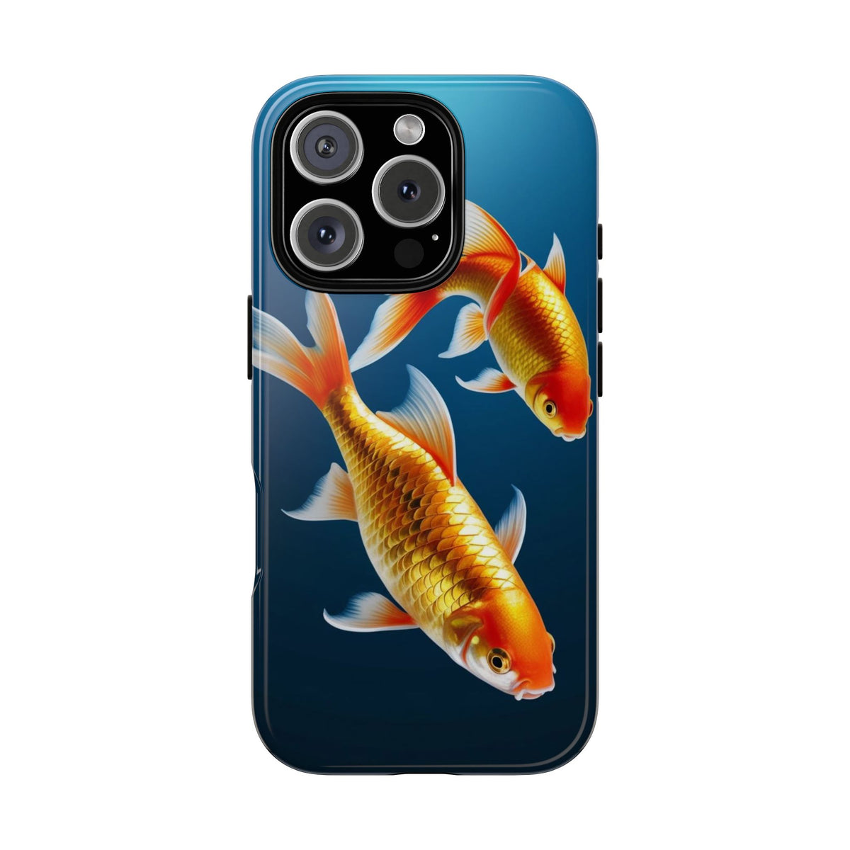 Custom Printed Gold Fish iPhone Case