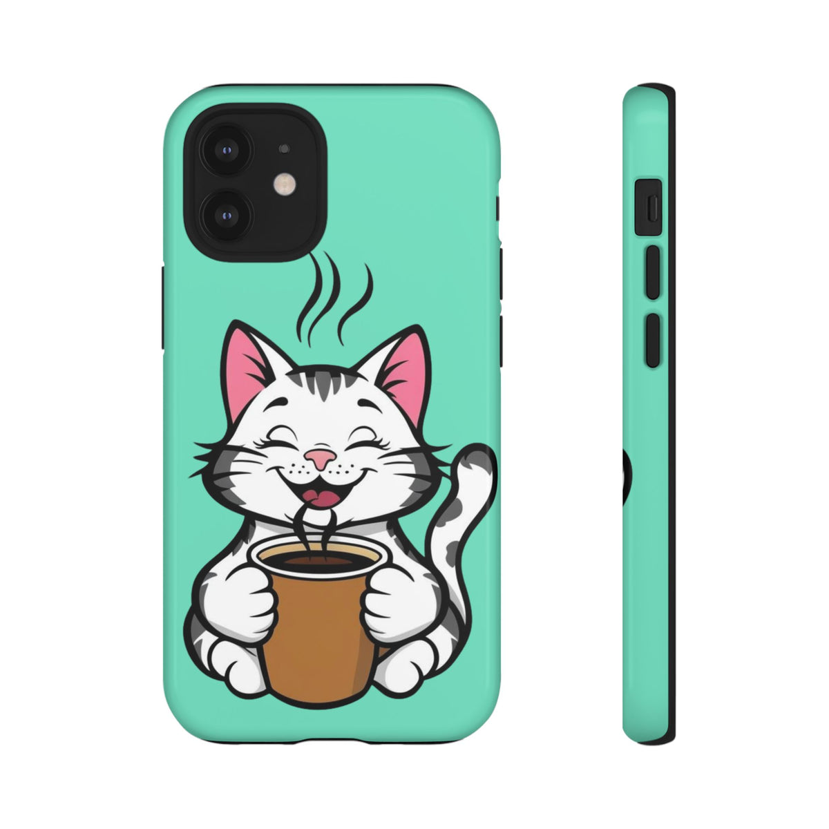 Custom Printed Cat iPhone Protective Case