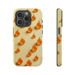 Custom Printed Orange Drops iPhone Case