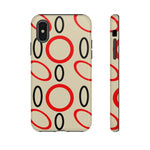 Custom Circle Print iPhone Case