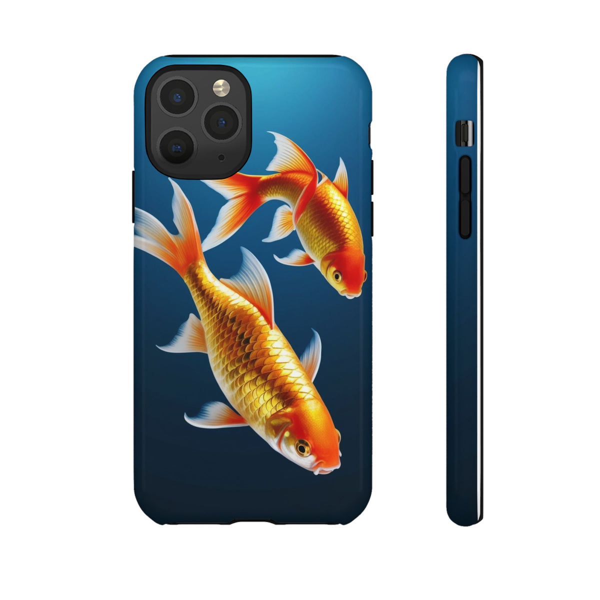 Custom Printed Gold Fish iPhone Case