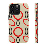 Custom Circle Print iPhone Case