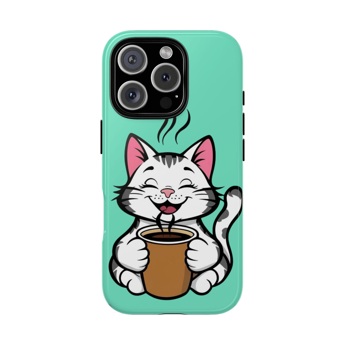 Custom Printed Cat iPhone Protective Case