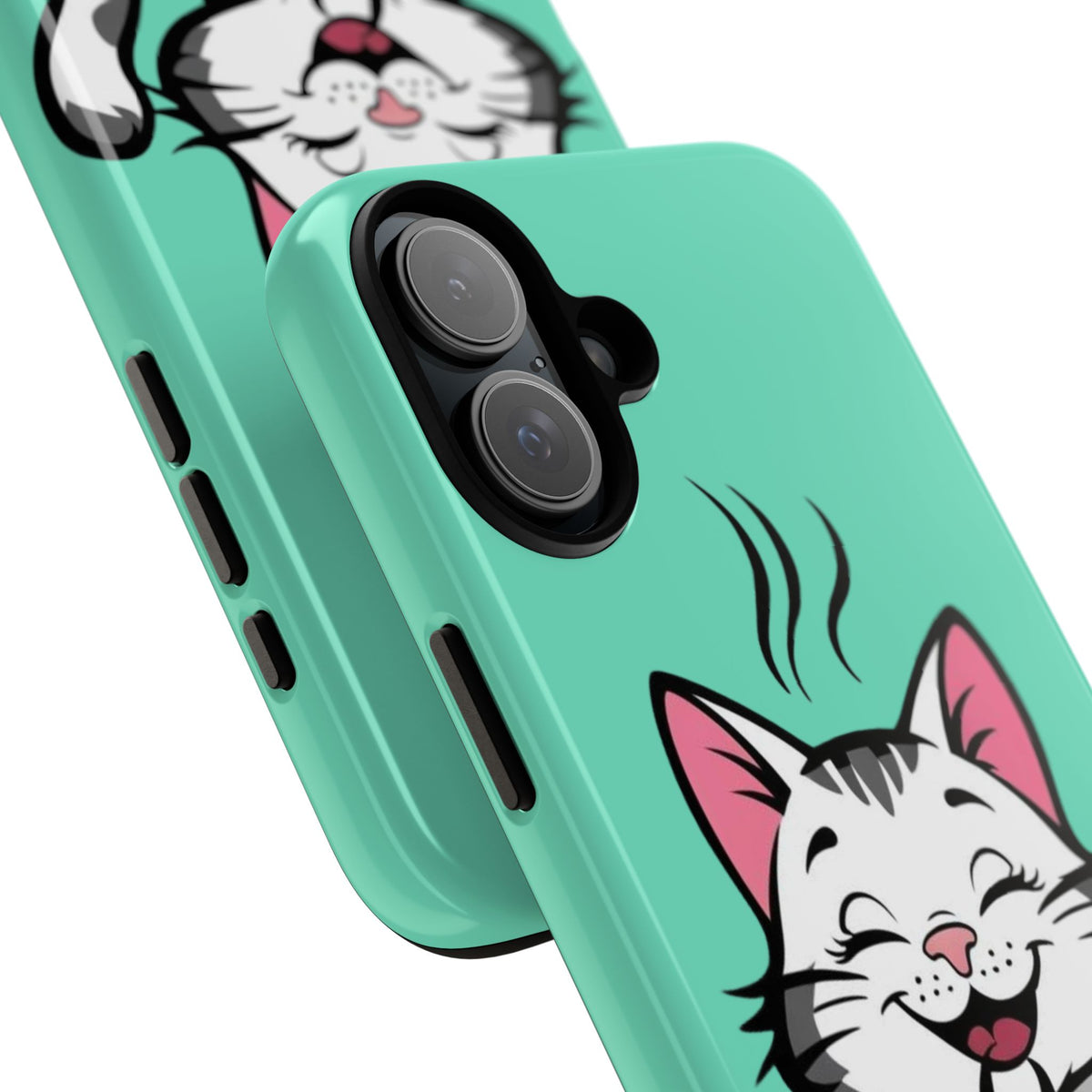 Custom Printed Cat iPhone Protective Case