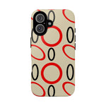 Custom Circle Print iPhone Case