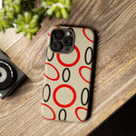 Custom Circle Print iPhone Case