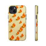 Custom Printed Orange Drops iPhone Case