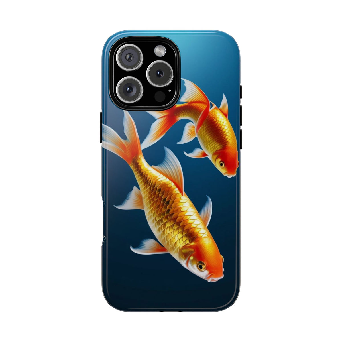 Custom Printed Gold Fish iPhone Case