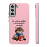 Custom Cat Print Samsung Dual Layer Protective Case