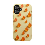 Custom Printed Orange Drops iPhone Case