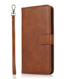 Detachable iPhone Leather Flip Cover Wallet Case