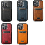 2 In 1 Magnetic Detachable iPhone 16 Leather Wallet Case