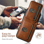 2 In 1 Magnetic Detachable iPhone Leather Wallet Case