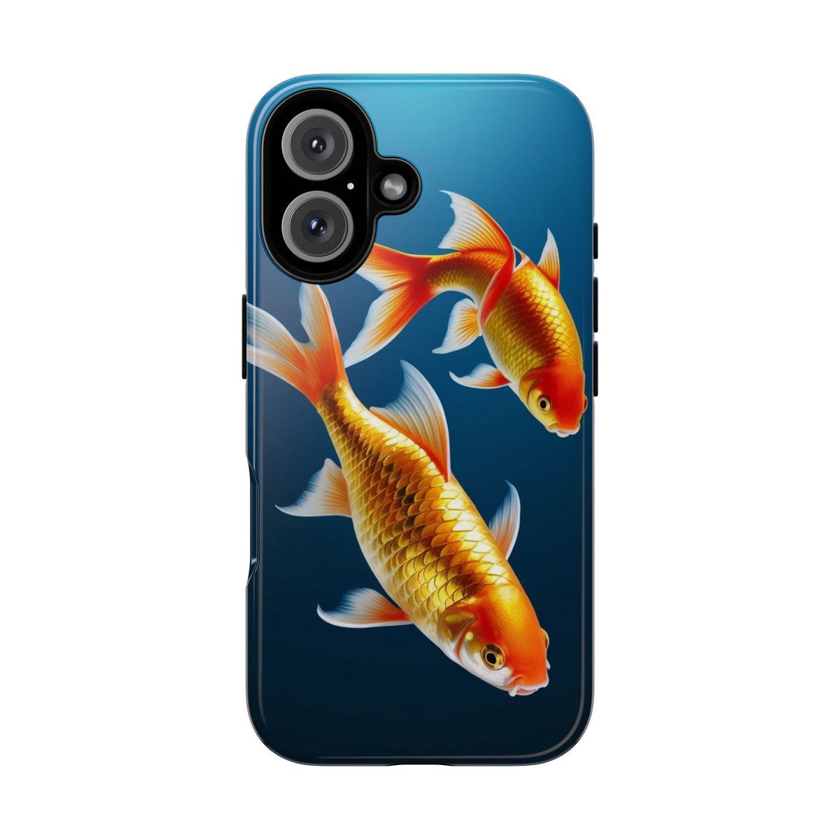 Custom Printed Gold Fish iPhone Case