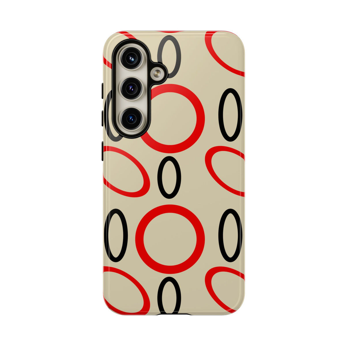 Custom Circle Print Samsung Case