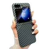 Carbon Fiber Samsung Z Flip Shockproof Protective Case