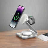 Wireless Charging Station | 3 In 1 Magnetic Charger