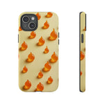 Custom Printed Orange Drops iPhone Case