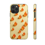 Custom Printed Orange Drops iPhone Case