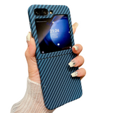 Carbon Fiber Samsung Z Flip Shockproof Protective Case