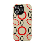 Custom Circle Print iPhone Case