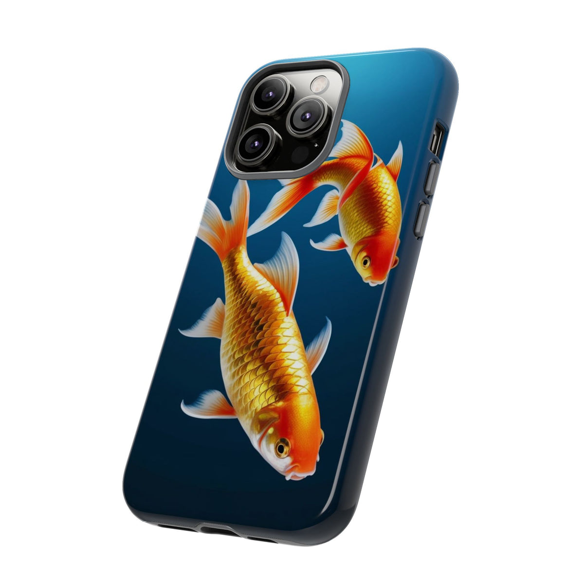 Custom Printed Gold Fish iPhone Case