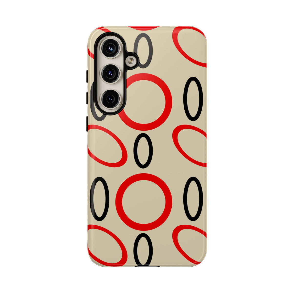 Custom Circle Print Samsung Case