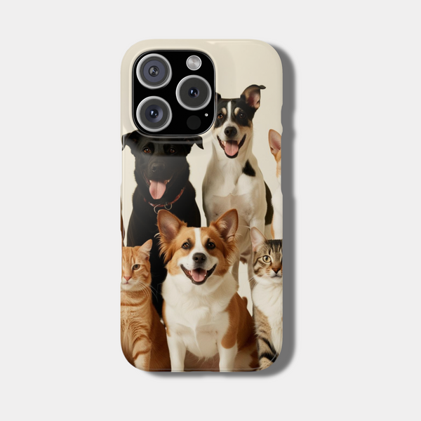 Custom Print Pets iPhone Shockproof Slim Case