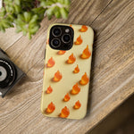 Custom Printed Orange Drops iPhone Case