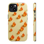 Custom Printed Orange Drops iPhone Case