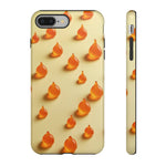 Custom Printed Orange Drops iPhone Case