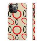 Custom Circle Print iPhone Case