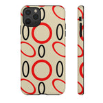 Custom Circle Print iPhone Case