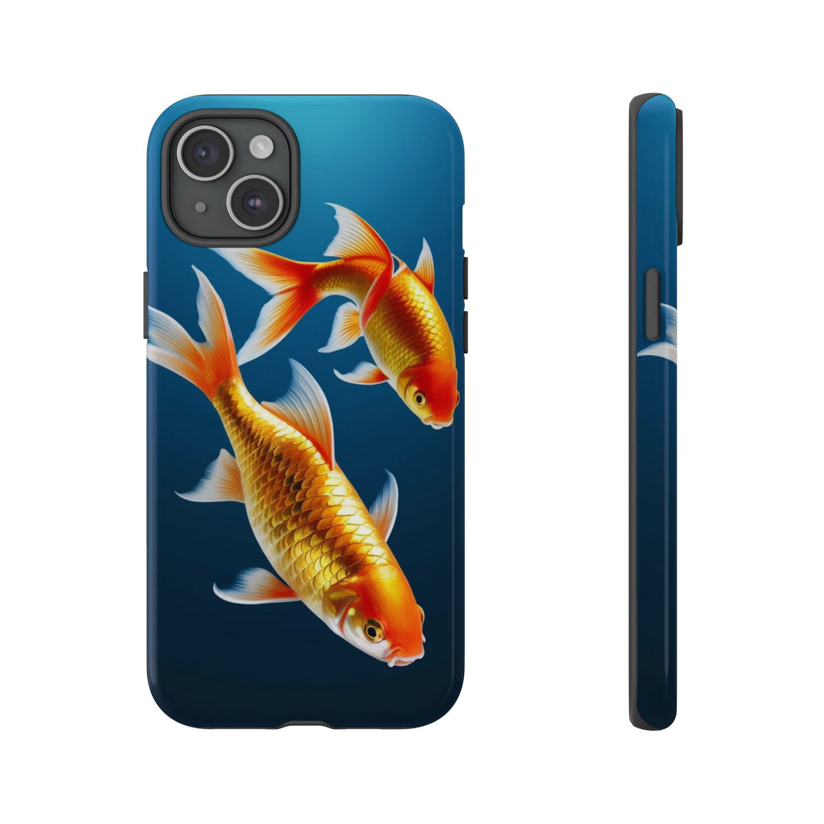 Custom Printed Gold Fish iPhone Case