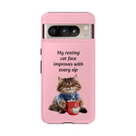 Custom Cat Print Google Pixel Dual Layer Protective Case