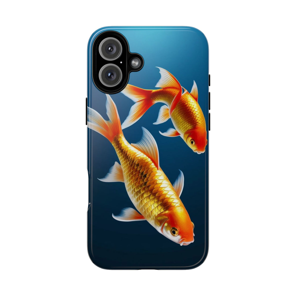 Custom Printed Gold Fish iPhone Case