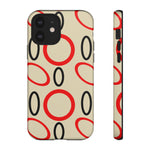 Custom Circle Print iPhone Case