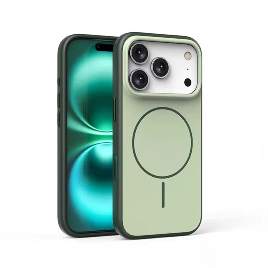 iPhone 17 MagSafe Case | Shockproof Dual Color Protective Cover - Styleeo