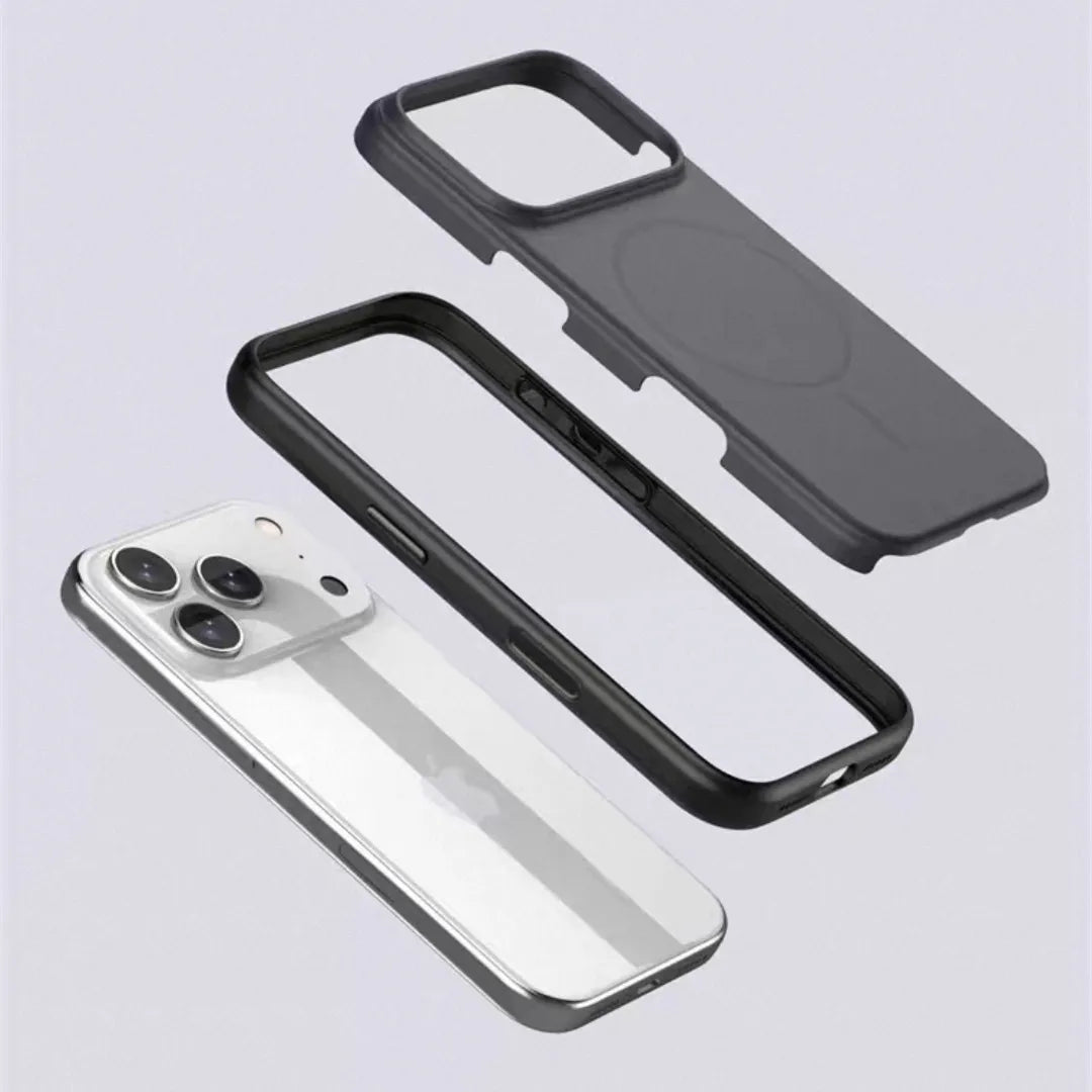 iPhone 17 MagSafe Case | Shockproof Dual Color Protective Cover - Styleeo